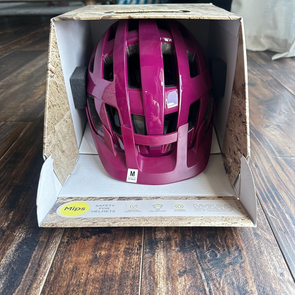 Smith Convoy MIPS Adult Size Medium Bike Helmet Cycling Merlot Pink Red NEW